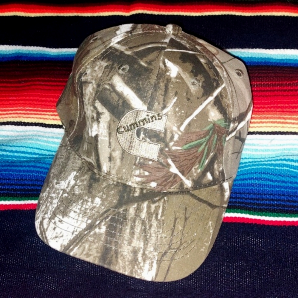 Cummins Embroidered Adjustable Snap-on Hat Cap